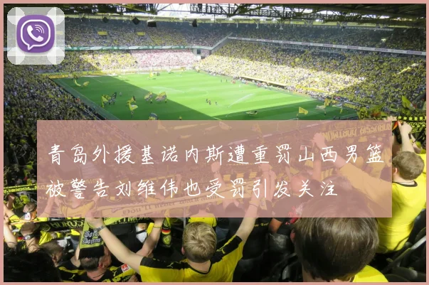 青岛外援基诺内斯遭重罚山西男篮被警告刘维伟也受罚引发关注